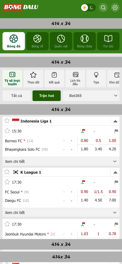 Vị trí H5 đặt quảng cáo 1