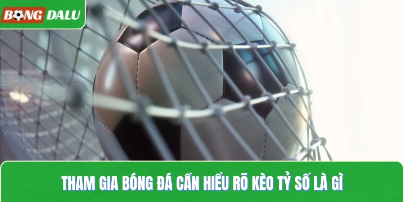 Tham gia bóng đá cần hiểu rõ kèo tỷ số là gì