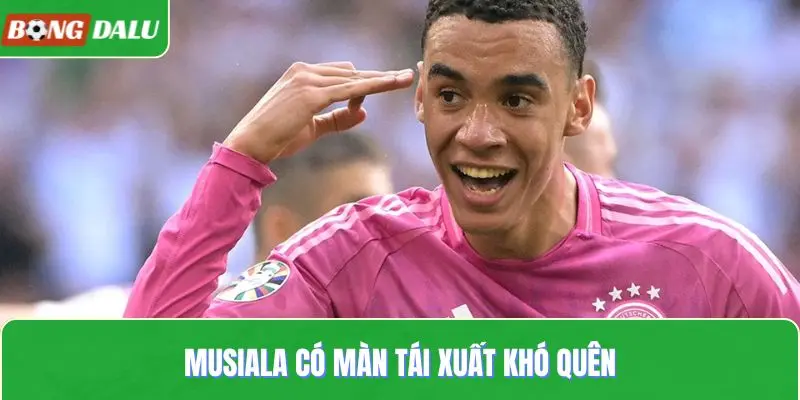 Musiala có màn tái xuất khó quên