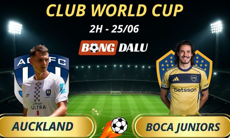 Tỷ Lệ Kèo Nhà Cái Auckland City - Boca Juniors: 2h - 25/6/2025 - Fifa Club World Cup
