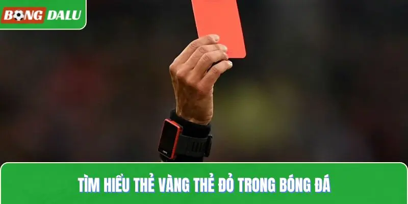 Tìm hiểu thẻ vàng thẻ đỏ trong bóng đá