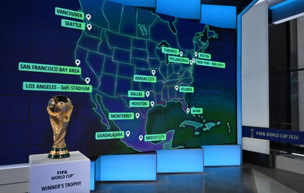 16 thành phố của Bắc Mỹ sẽ đăng cai World Cup 2026