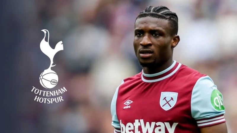 Kudus sẽ khoác áo Tottenham mùa tới