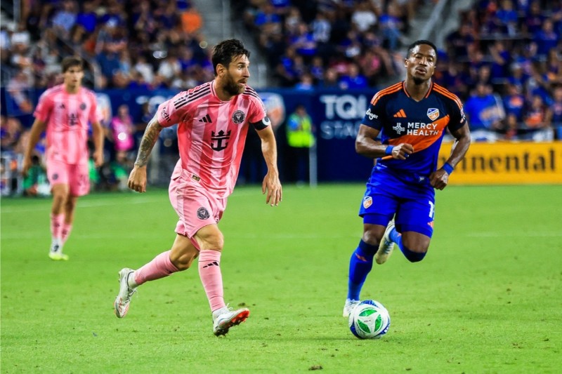 Messi không ghi bàn khiến Inter Miami thua Cincinnati