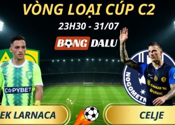 Soi Kèo Nhà Cái AEK Larnaca - Celje: 23h30 - 31/7/2025 - Vòng loại Cúp C2