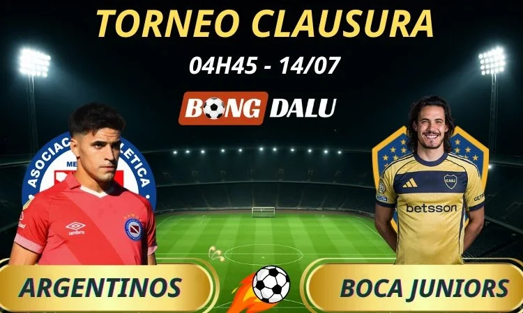 Soi Kèo Nhà Cái Argentinos Juniors - Boca Juniors: 4h45 - 14/7/2025 - Torneo Betano Clausura
