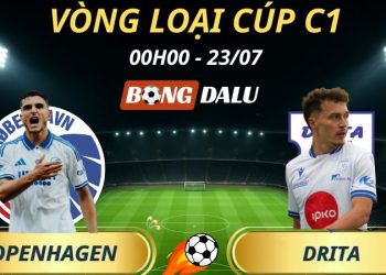 Soi Kèo Nhà Cái Copenhagen - Drita: 00h00 - 23/7/2025 - Vòng loại Cúp C1
