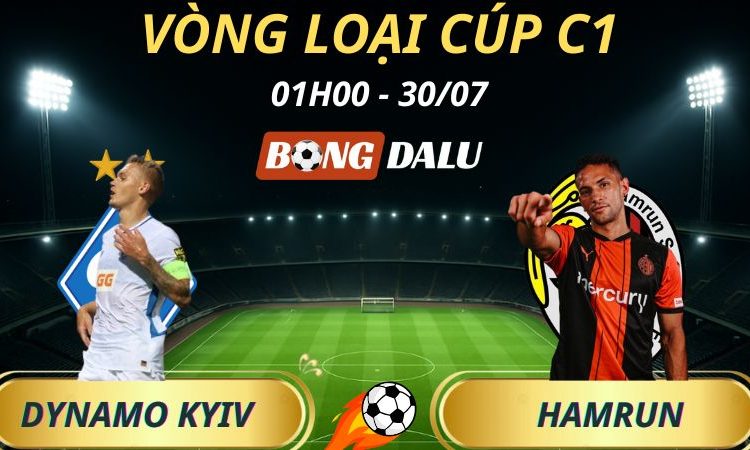 Soi Kèo Nhà Cái Dynamo Kyiv - Hamrun Spartans: 01h00 - 30/7/2025 - Vòng loại Cúp C1