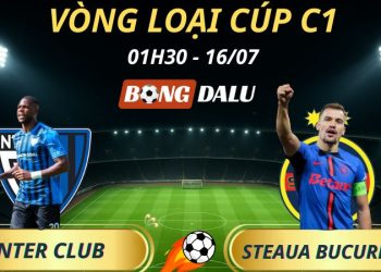Soi Kèo Nhà Cái Inter Club d'Escaldes - Steaua Bucuresti: 1h30 - 16/7/2025 - Vòng loại Cúp C1