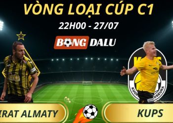 Soi Kèo Nhà Cái Kairat Almaty - KuPS: 22h00 - 29/7/2025 - Vòng loại Cúp C1