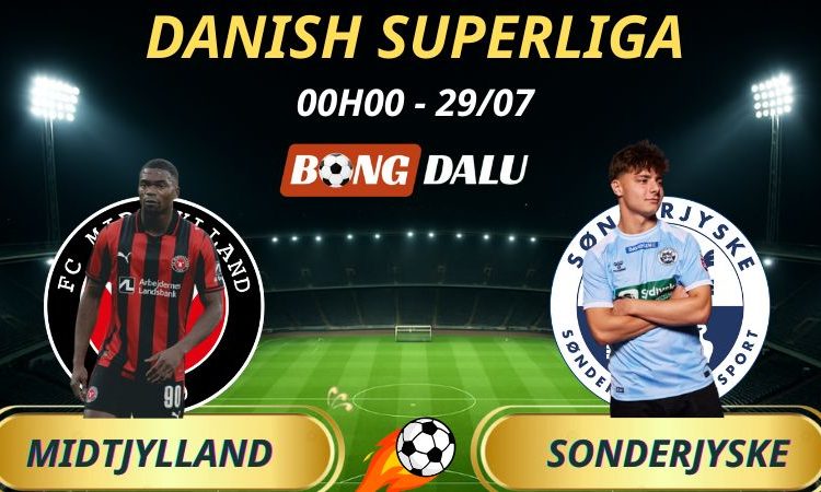 Soi Kèo Nhà Cái Midtjylland - Sonderjyske: 00h00 - 29/7/2025 - Danish Superliga