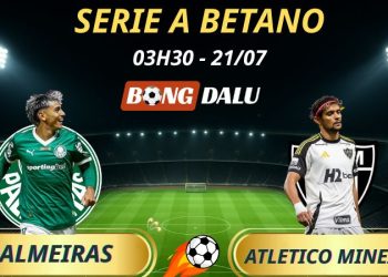 Soi Kèo Nhà Cái Palmeiras - Atlético Mineiro: 03h30 - 21/7/2025 - Brasileirão Serie A Betano