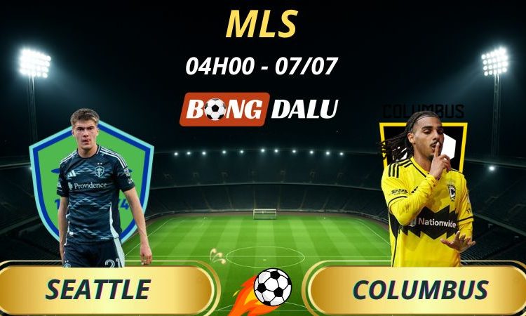 Soi Kèo Nhà Cái Seattle Sounders - Columbus Crew: 4h - 7/7/2025 - MLS