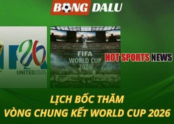 Lịch bốc thăm chia bảng World Cup 2026