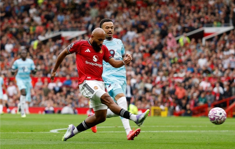 Mbeumo có bàn thắng đầu tiên cho MU tại Premier League