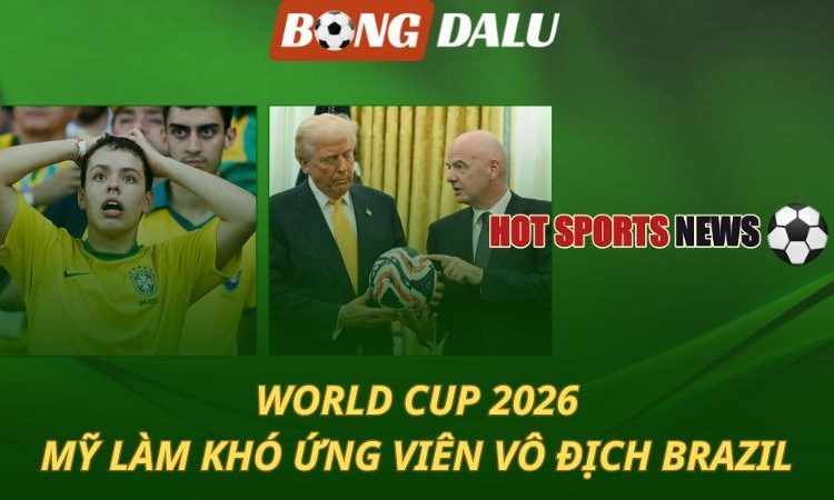 World Cup 2026: Mỹ làm khó ứng viên vô địch Brazil