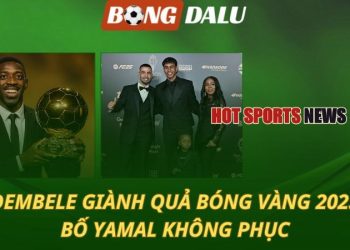 Dembele giành Quả bóng vàng