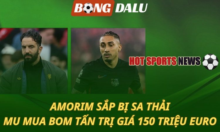 Amorim sắp bị sa thải