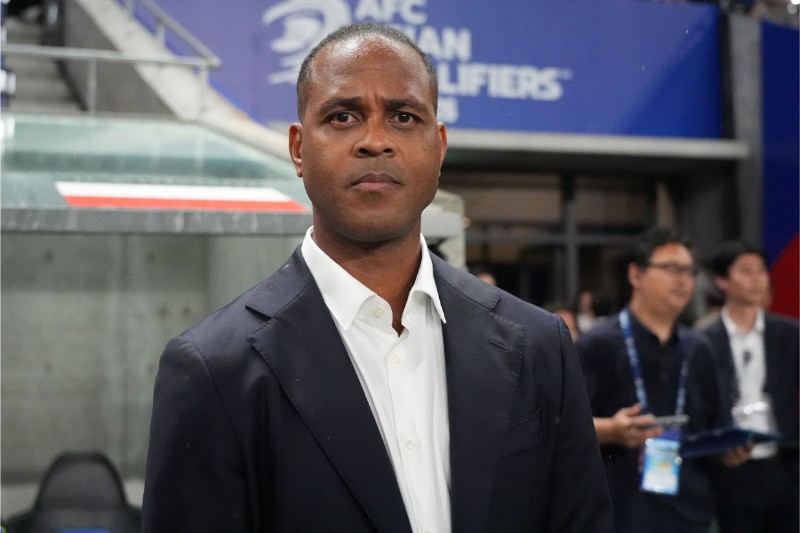 Ông Kluivert hài lòng về tinh thần chiến đấu của các học trò