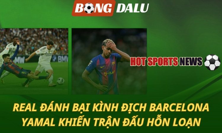 Real Madrid hạ gục Barcelona trong trận El Clasico