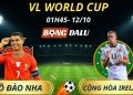 Soi Kèo Nhà Cái Bồ Đào Nha - Cộng hòa Ireland: 1h45 - 12/10/2025 - Vòng Loại World Cup 2026