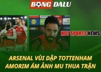 Arsenal vùi dập Tottenham