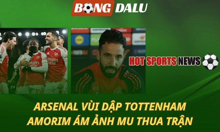 Arsenal vùi dập Tottenham