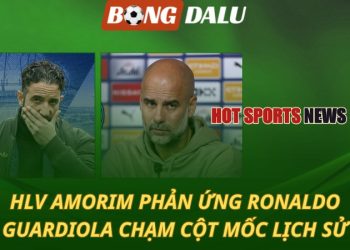 HLV Amorim phản ứng Ronaldo