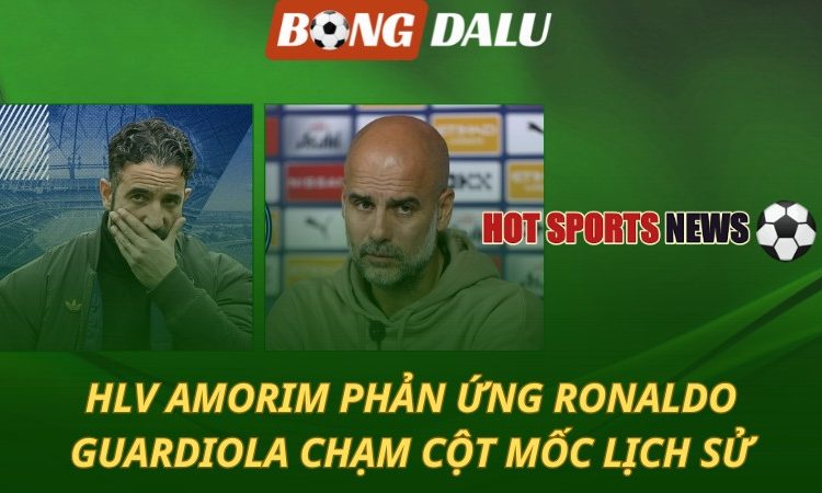 HLV Amorim phản ứng Ronaldo
