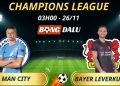 Soi Kèo Nhà Cái Man City - Bayer Leverkusen
