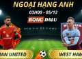 Soi Kèo Nhà Cái Man United - West Ham: 03h00 - 05/12/2025 - Ngoại hạng Anh