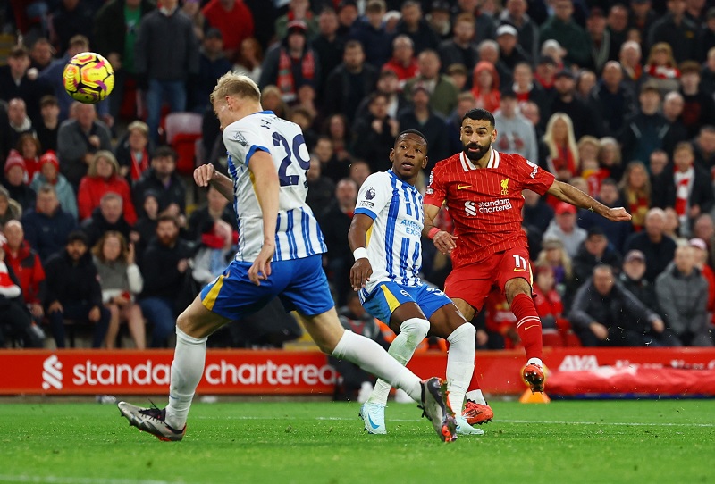 Trận đấu giữa Liverpool vs Brighton hứa hẹn vô cùng hấp dẫn.