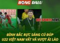 Đình Bắc rực sáng cú đúp