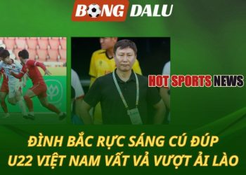 Đình Bắc rực sáng cú đúp