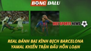 Real Madrid hạ gục Barcelona trong trận El Clasico